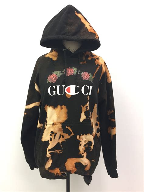 gucci gummy bear hoodie|gucci distressed hoodie.